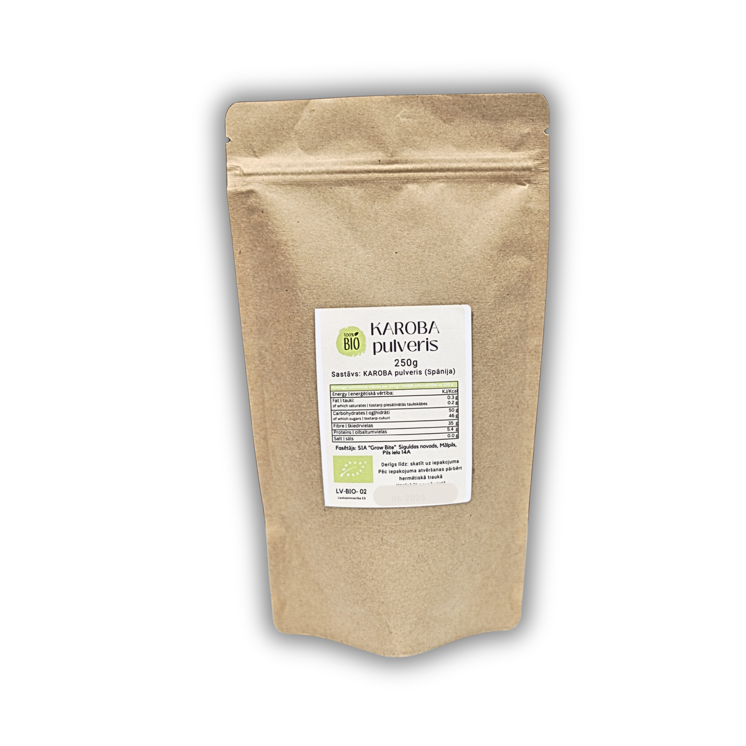BIO Karoba pulveris (250g)